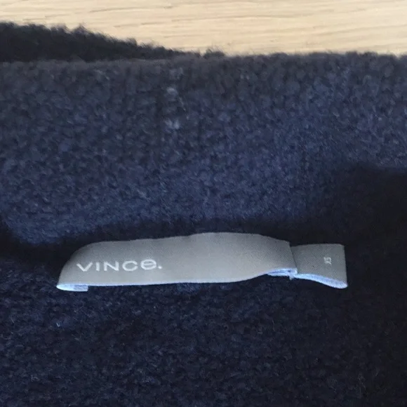 Vince women’s navy striped cardigan sweater xs - Picture 4 of 5